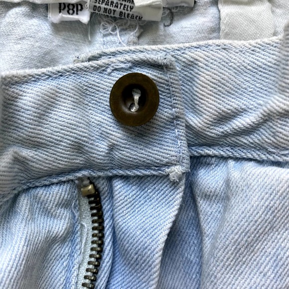 BUGLE BOY MEN Lightwashed Jean Denim Cotton Shorts - Picture 8 of 10